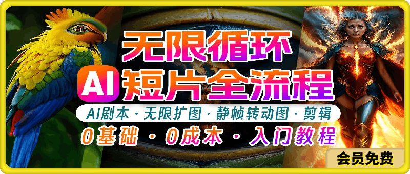 AI剪辑无限循环画面:新手轻松月入上万