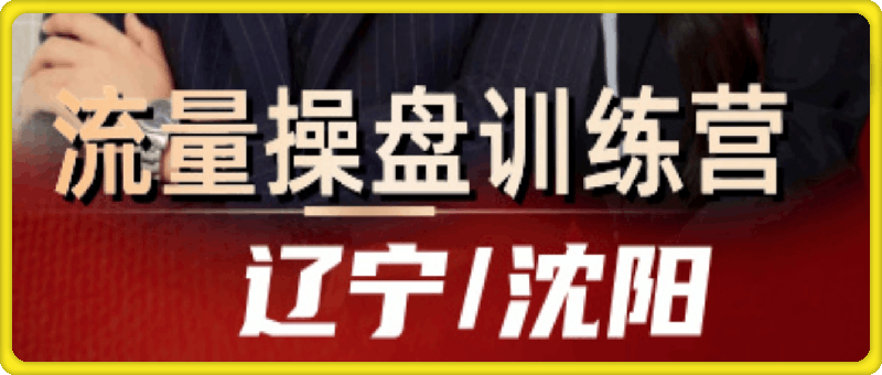 【2024】IP流量操盘手线上训练营