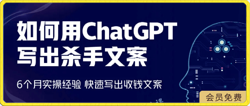 李炳池:如何用ChatGPT写出杀手文案(6个月的实操经验)