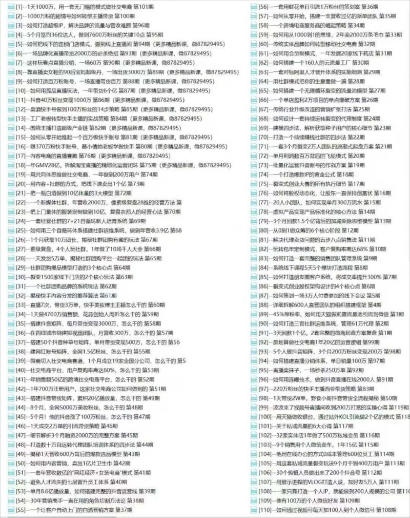 2025案例库，收录各行业大咖的方法论