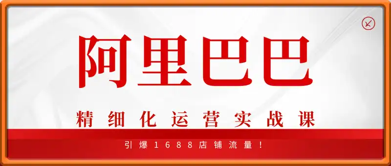 阿里巴巴精细化运营实战课