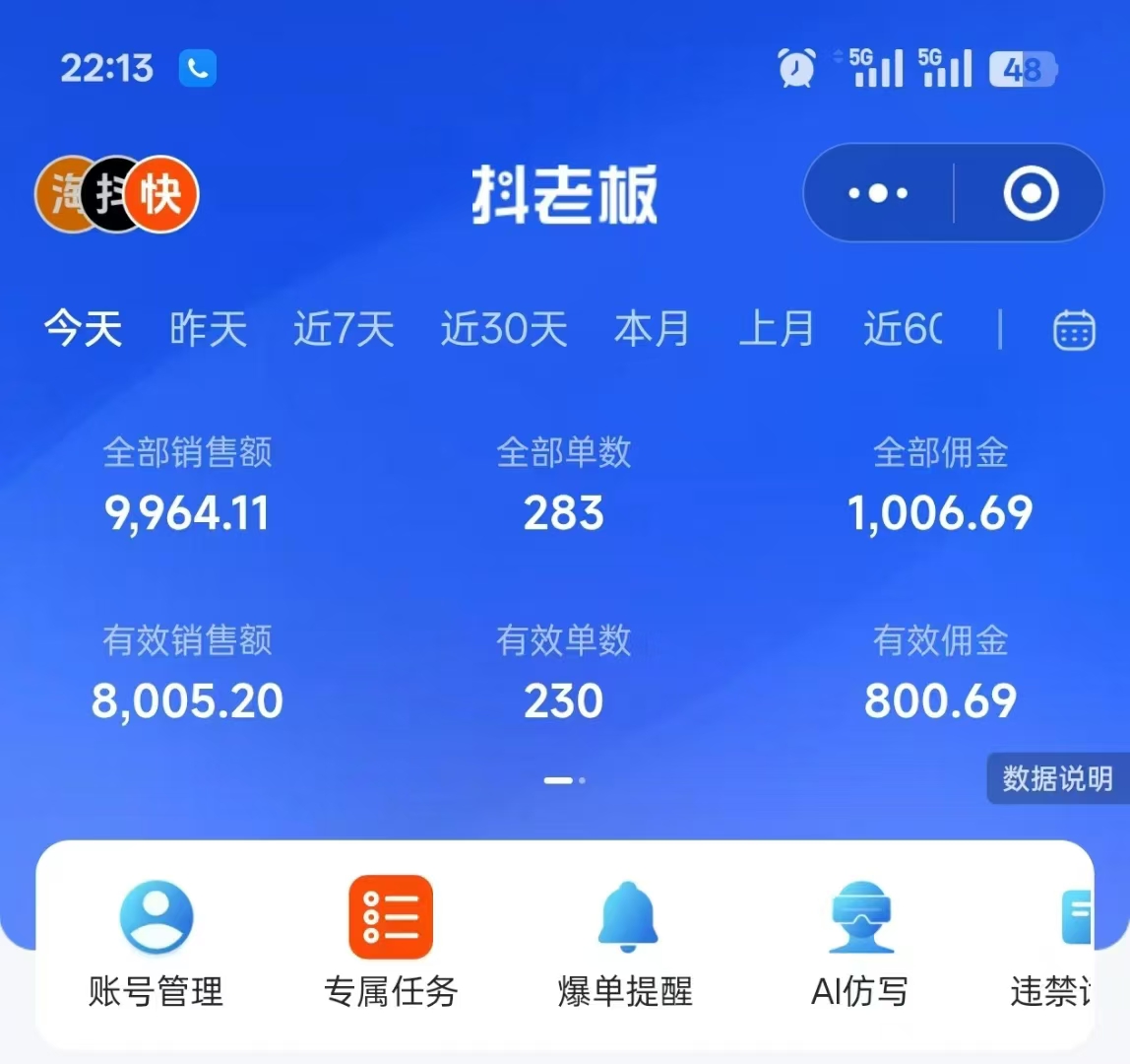 快手短视频带货，选品+投流+剪辑+搬运