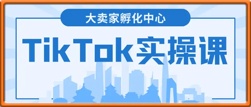 大卖家孵化中心TikTok实操课