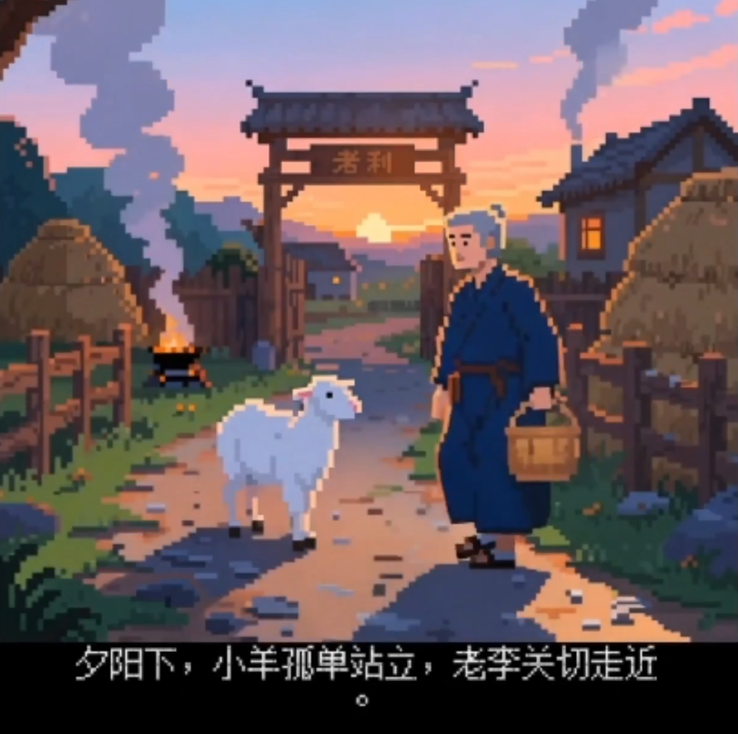 COZE一键生成像素风短视频工作流