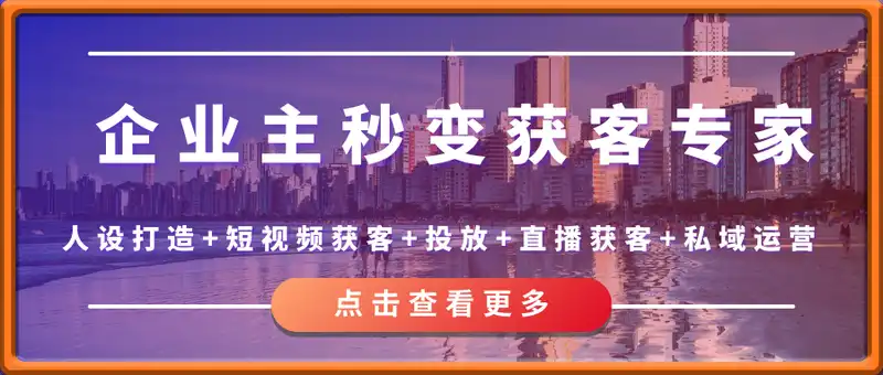 企业主秒变获客专家