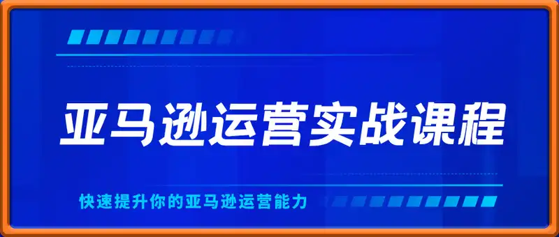 亚马逊运营实战课程