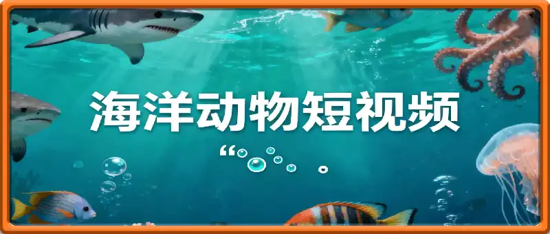 海洋动物短视频