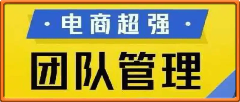 电商超强团队管理